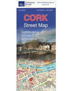 CORK STREET MAP 1:15,000