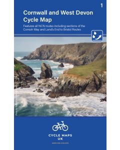Cornwall and West Devon Cycle Map 1