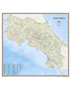 Costa Rica Map [Tubed]