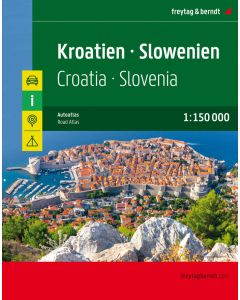 Croatia  Slovenia Country Map 1150000