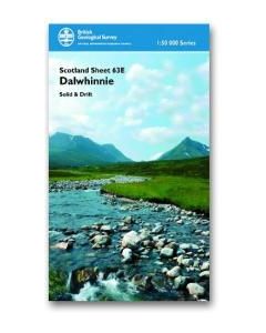 Dalwhinnie Solid amp drift geology map