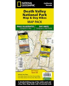 Death Valley National Park Map &amp; Day Hikes