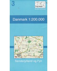 Denmark 3: Southern Jutland and Fyn 1:200,000