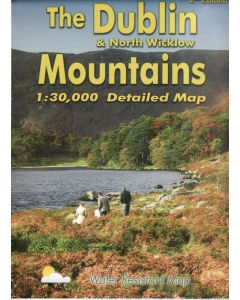 Dublin &amp; North Wicklow Mountains Map 1:30,000