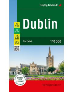 Dublin, City Pocket Map 1:10,000