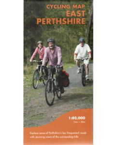 East Perthshire Cycling Map 1:100,000 waterproof