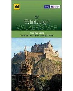 Edinburgh AA Map No 27