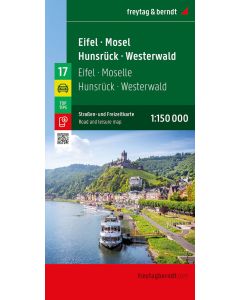 Eifel - Mosel - Hunsr?ck - Westerwald, street and Leisuremap