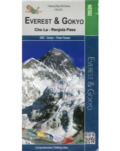 Everest amp Gokyo 160000 Map