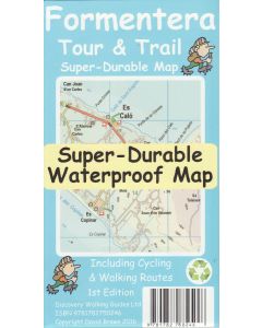 Formentera Tour &amp; Trail Super-Durable Map