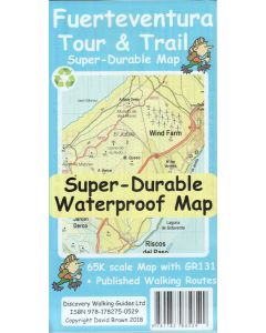 Fuerteventura Super-Durable Waterproof Map