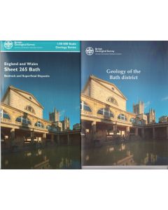 Geology of the Bath District. Booklet and map pack