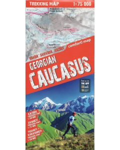 Georgian Caucasus - Terraquest Map 1: 75 000