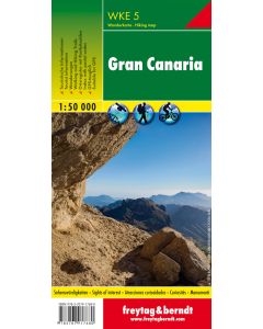 Gran Canaria Walking map 150000