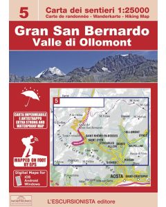 Gran San Bernardo - Ollomont (5) 1:25,000