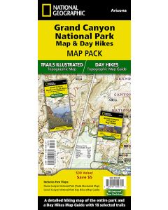 Grand Canyon National Park Map &amp; Day Hikes