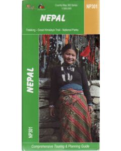 Great Himalaya Trail Nepal Country Route Planner LARGE