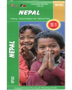 Great Himalaya Trail Nepal Country Route Planner MEDIUM