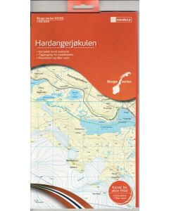 Hardangerjokulen 10039 Map