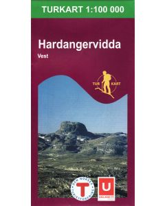 Hardangervidda West 2558 1:100,000