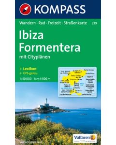 Ibiza &amp; Formentera K239 1:50 000