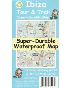 Ibiza Tour &amp; Trail Super-Durable Map