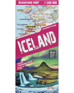Iceland - Adventure Map 1:500,000 - Terraquest