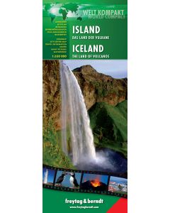 Iceland - The land of Volcanoes, Automap 1:550.000