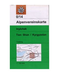 Inylchek - Tien Shan West (Kyrgyzstan) 1:100,000 DAV 0/14