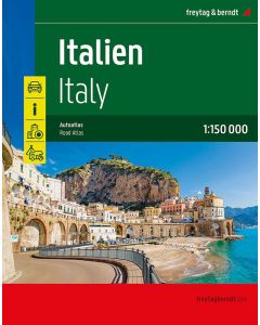 Italy, Larger Country Atlas 1:150.000