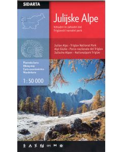 Julian Alps - Triglav National Park hiking map 1:50,000