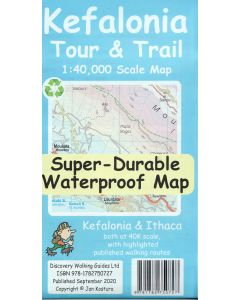 Kefalonia Tour &amp; Trail Map