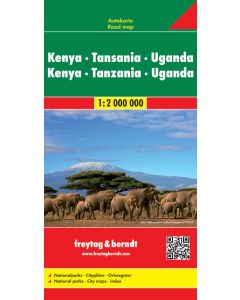 Kenya  Tanzania  Uganda  Rwanda Automap 12000000