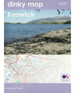 Keswick Foot Paths Dinky Map