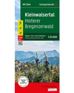 Kleinwalsertal Hiking Cycling amp Leisure Map