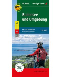 Lake Constance and the surrounding area, Road map 1:75.000,
