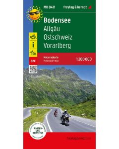 Lake Constance, Motorcycle map 1:200.000