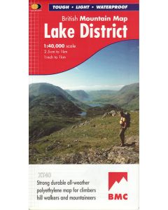 Lake District, British Mountain Maps