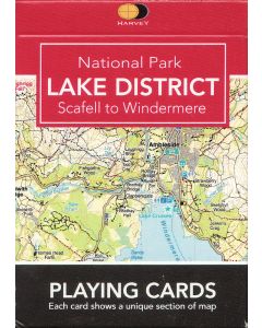 Lake District Playing Cards Harvey