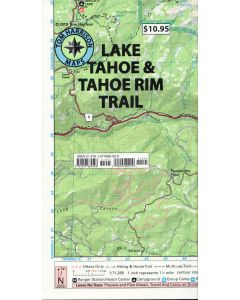 Lake Tahoe Recreation Map 1:71,280