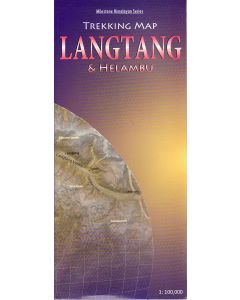 Langtang &amp; Helambu : Trekking Map