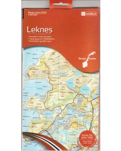 Leknes 10133 Map Mid Lofoten area