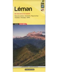 Leman, Geneva, Chablais, Faucigny Map