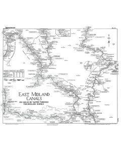 Lockmaster Maps No.14 - East Midland Canals