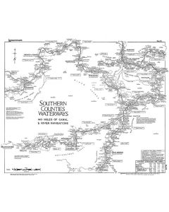 Lockmaster Maps No.23 - Southern Counties Waterways