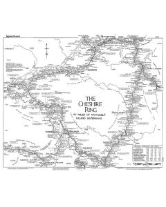 Lockmaster Maps No5  The Cheshire Ring