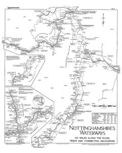 Lockmaster Maps No7  Nottinghamshires Waterways