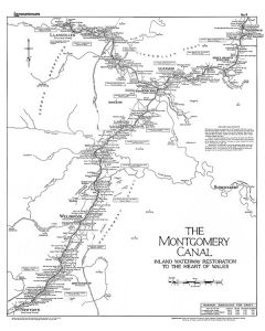 Lockmaster Maps No9  The Montgomery Canal