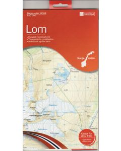 Lom Jotunheimen 10064 Map