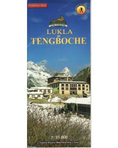 Lukla to Tengboche Everest Region Map